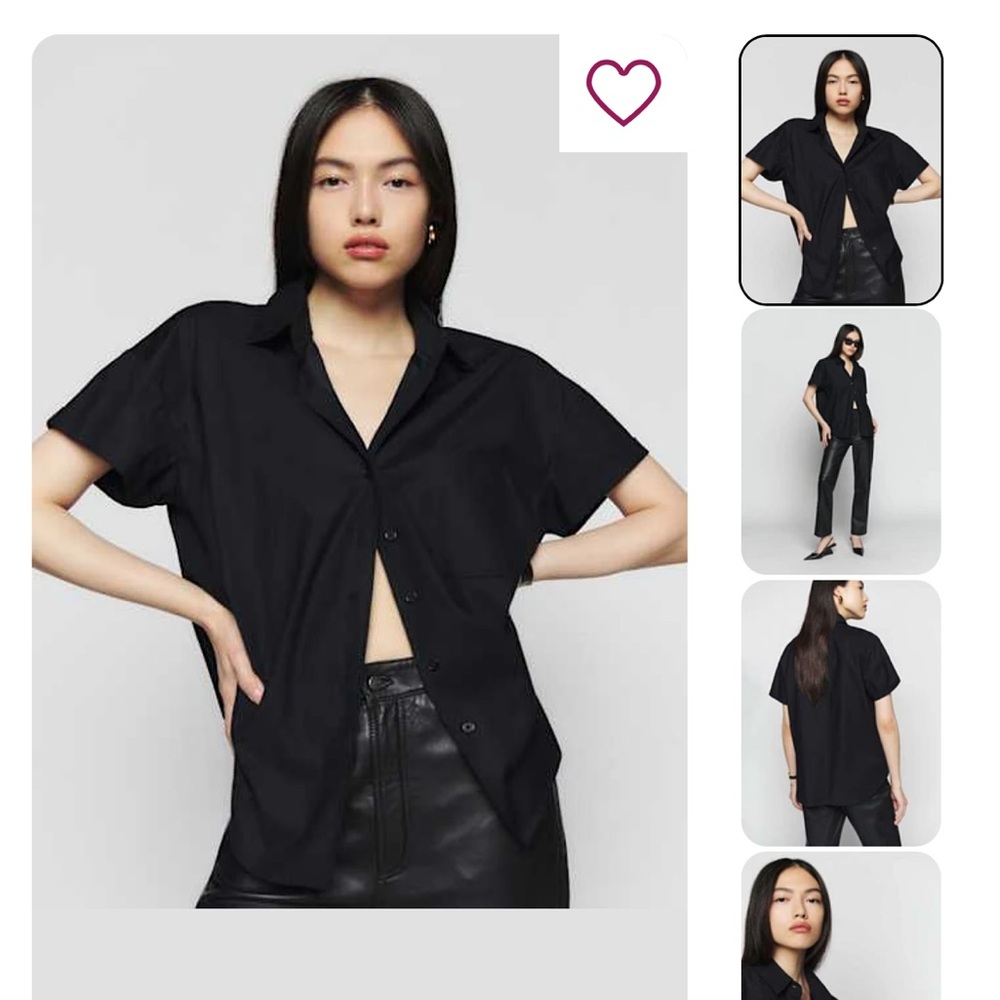 Reformation Caleb Oversized Shirt